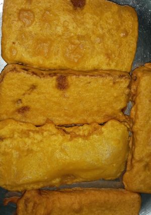 A picture of Bread 🍞 Pakora.