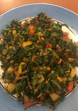 A picture of Stir fry vegetable.