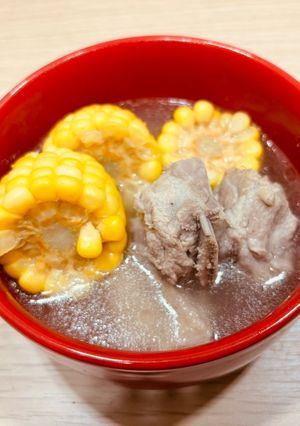 玉米排骨湯 的食譜成品照片