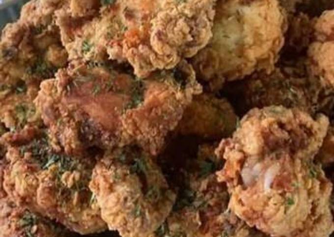 Step-by-Step Guide to Prepare Quick Crispy fried chicken