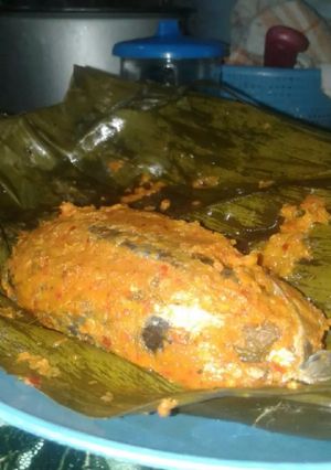 Foto resep Pepes ikan pedes enak