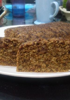 Foto resep Bolu Oat Pisang/Oat Banana Cake (Kukus/Steamed)