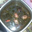 Gulai cumi tinta hitam