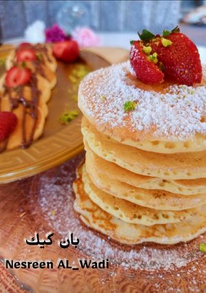 صورة لوصفة بان كيك