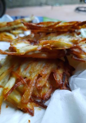 Hình của món Bánh khoai rán tối giản.
