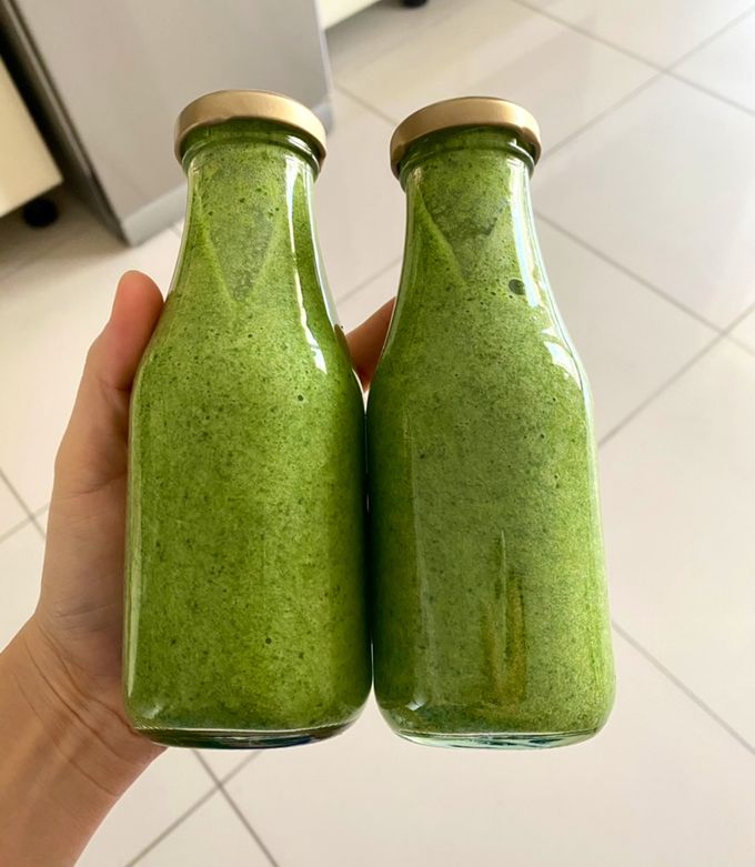 Hình của món Sinh tố rau củ quả 🥦🍍🍈🍌🍓🫐🍎🍊🍋🥕🥭🥬🥝🍉🍇🥑.