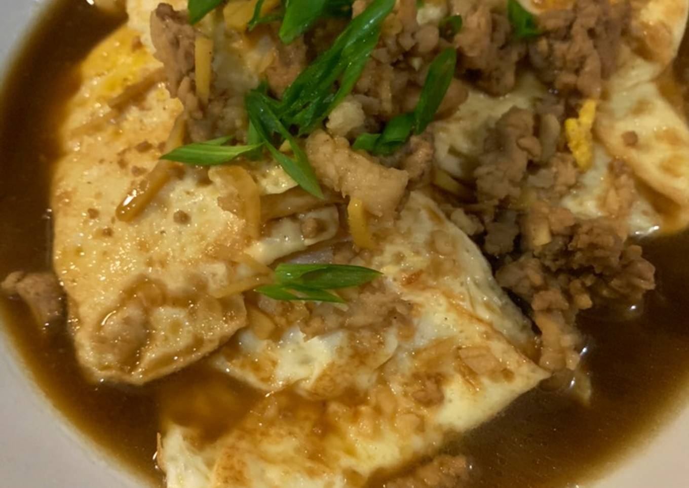 Telur mata sapi kecap