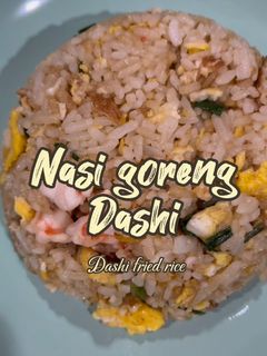 Foto resep Nasi goreng dashi
