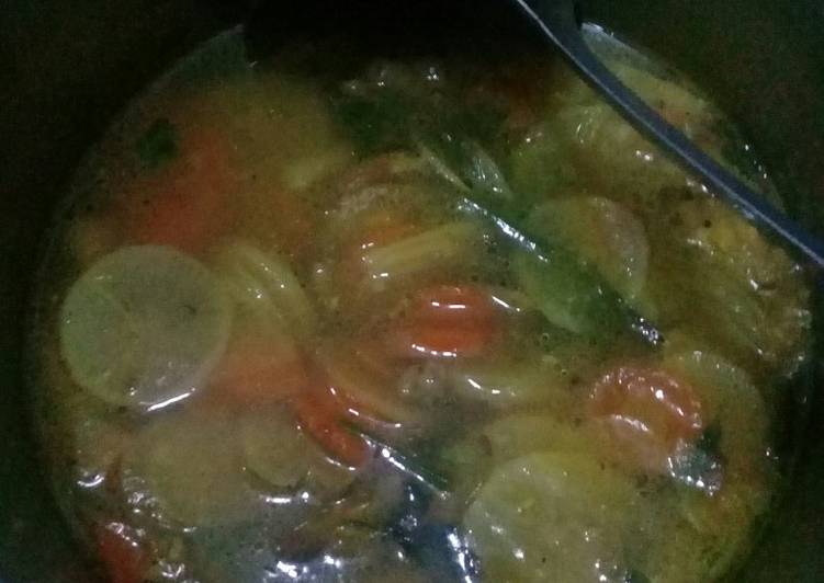 Resep Soto lobak wortel daging sapi, Lezat Sekali