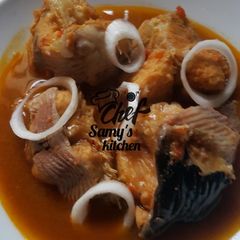 A picture of Cat fish pepper soup.
