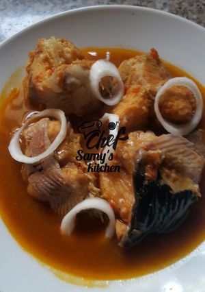 A picture of Cat fish pepper soup.