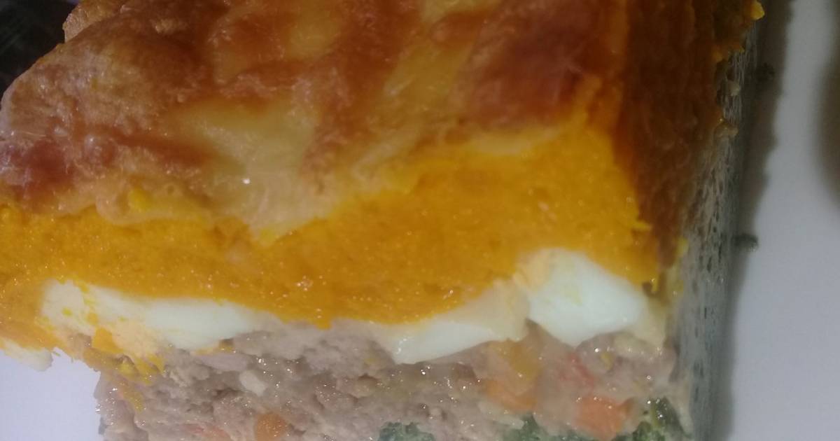 Pastel de zapallo carne y espinaca Receta de Florencia ♡ Cookpad