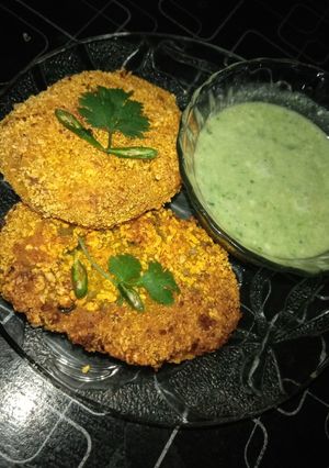 A picture of Crispy chicken Cutlets.