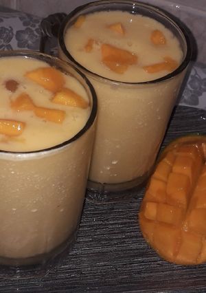 A picture of Mango Lassi.