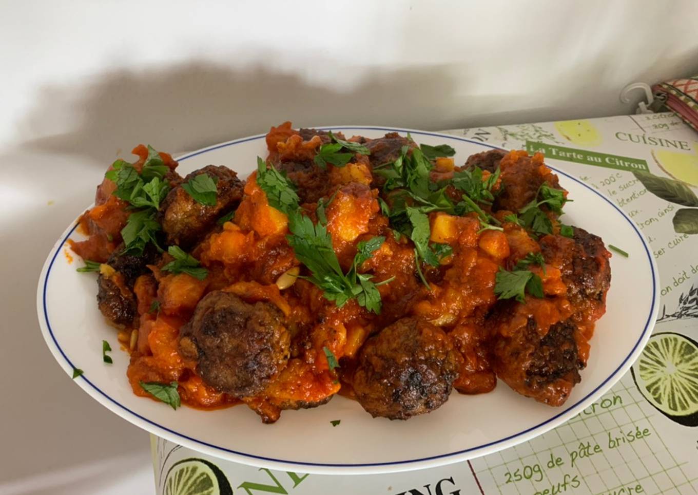 Albóndigas con salsa