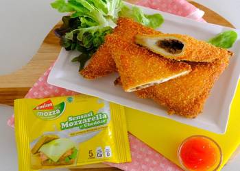 Resep Unik Roti Goreng Mozza Gurih Mantul