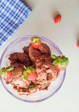 Foto resep Es krim simple tanpa mixer