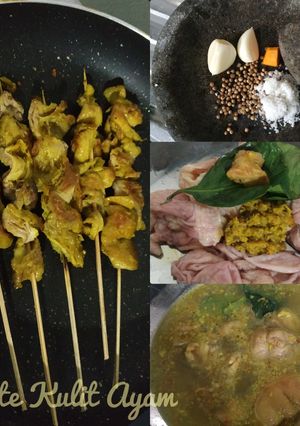 Foto resep Sate Kulit Ayam