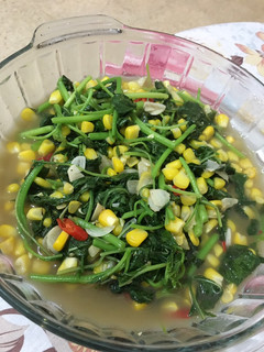 Foto resep Tumis bayam jagung