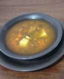Sopa de Carne con papas