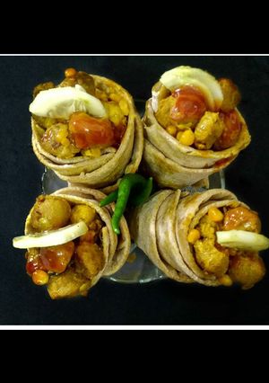 A picture of Soya Roti Wrap.