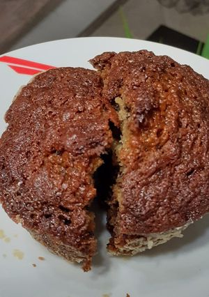 Φωτογραφία της συνταγής Muffins Μπανάνας