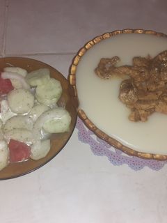 صورة لوصفة عصيدة البطاطا بالكباب 🥔🥔🥔🥔puré de pomme de terre