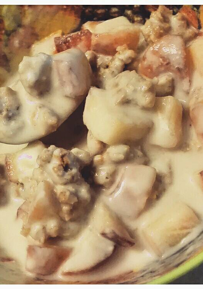 Una foto de Muesli con fruta