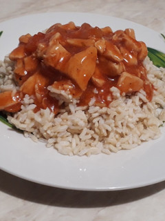 Édes savanyú csirkemell recept fotója