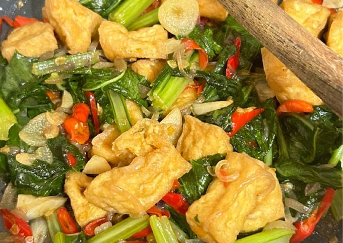 Resep Tumis Sawi Tahu Oleh Soniaputrif Cookpad