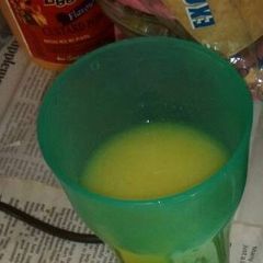 A picture of Mango juice.