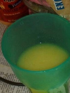 A picture of Mango juice.