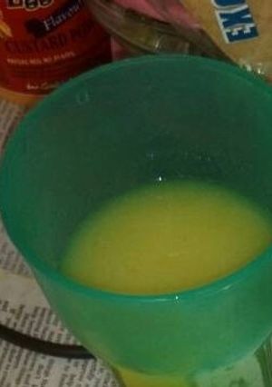 A picture of Mango juice.