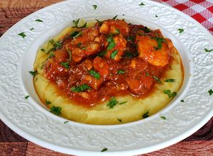 Foto de Frango com Polenta Mole