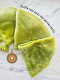 Gluten-free Dairy-free Matcha Crepes