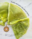 Gluten-free Dairy-free Matcha Crepes