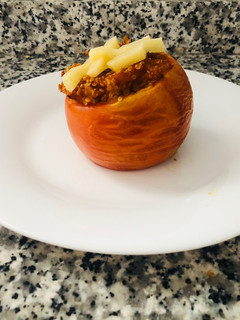 Una foto de Tomate con relleno de quinoa
