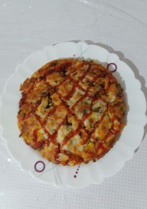 عکسی از دستور پیتزا مخصوص