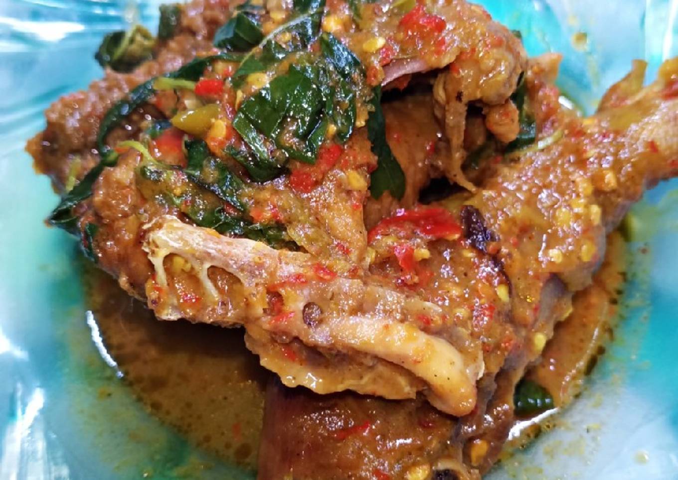 Rica-rica ayam kampung kemangi
