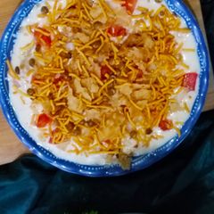 Mix patties chat plate/Mix plate A picture of Mix patties chat plate/Mix plate.