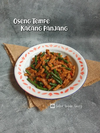 Cara Mudah Menyiapkan Resep Oseng Tempe dan Kacang Panjang yang Enak Banget Anti Ribet, Sempurna