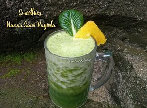 Foto resep Smoothies Nanas Sawi Pagoda