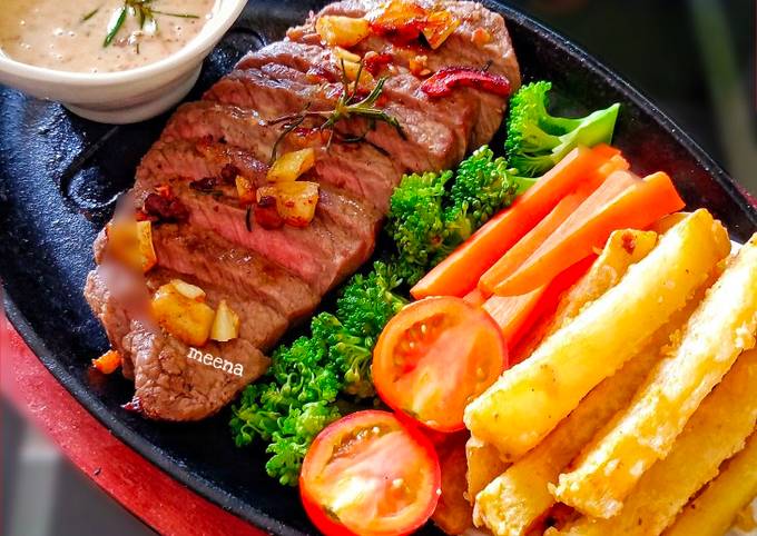 Resep Beef Steak Oleh Mena Andriana - Cookpad