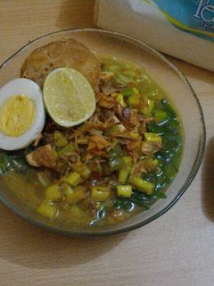 Foto resep Soto ceker ayam kuah kuning