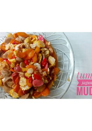 Foto resep Tumis jagung muda dkk