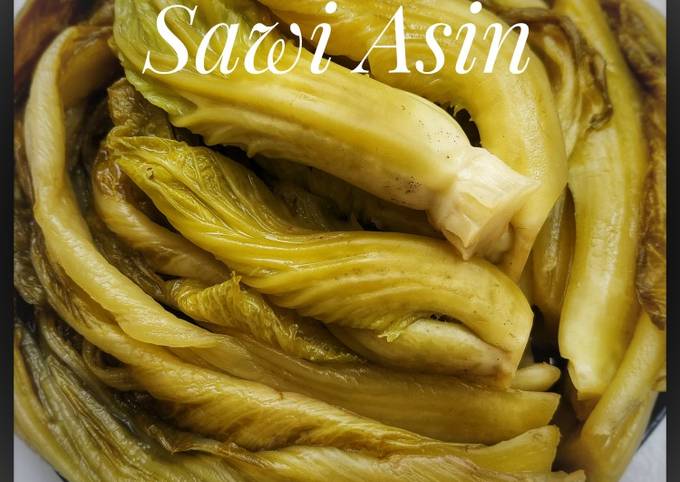 Resep Sawi Asin Oleh Axel Kitchen Cookpad