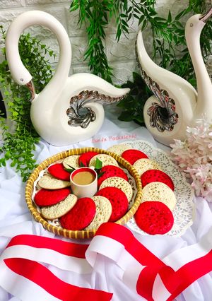 Foto resep 🇮🇩 Serabi Merah Putih Kuah Kinca 🇮🇩