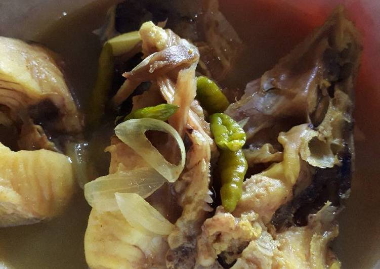 Proses Membuat Ikan gabus masak kuning yang Lezat Sekali