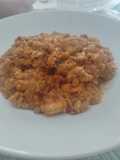Arroz cremoso con pollo y gambas en Thermomix