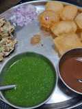 Panipuri nu pani and chana bataka